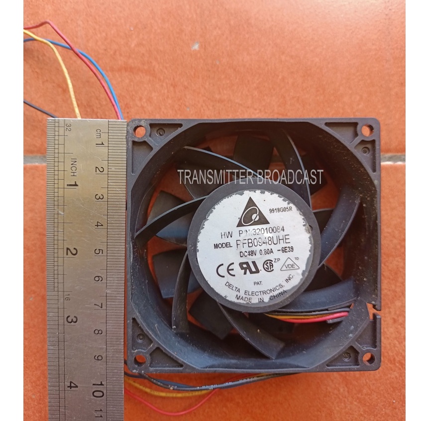 Kipas High Speed merk Delta 9x9 DC 24 - 48V / 0.8A Tebal
