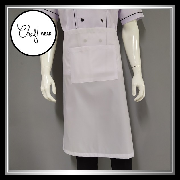 Chef Wear Apron / Celemek Panjang Waterproof A