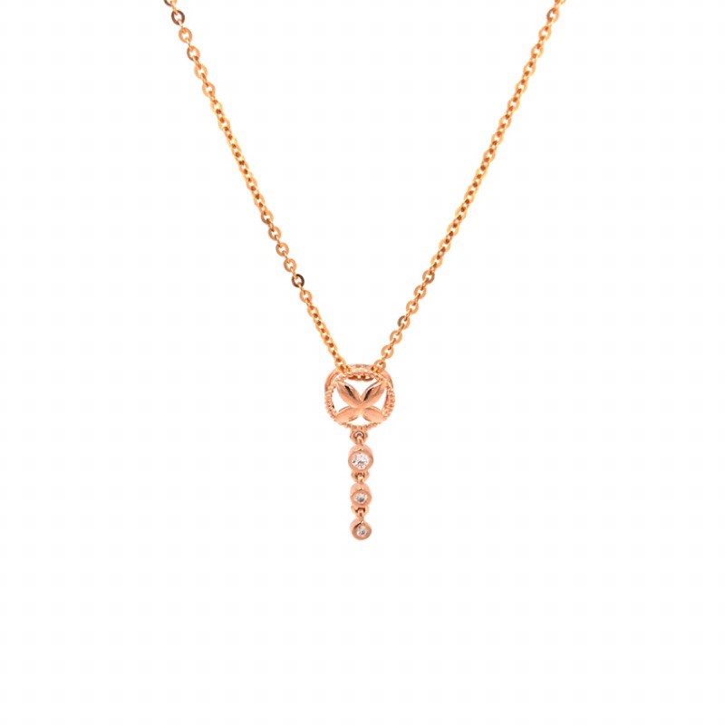 Sandra Dewi Gold Liontin De Fleur-PD200377