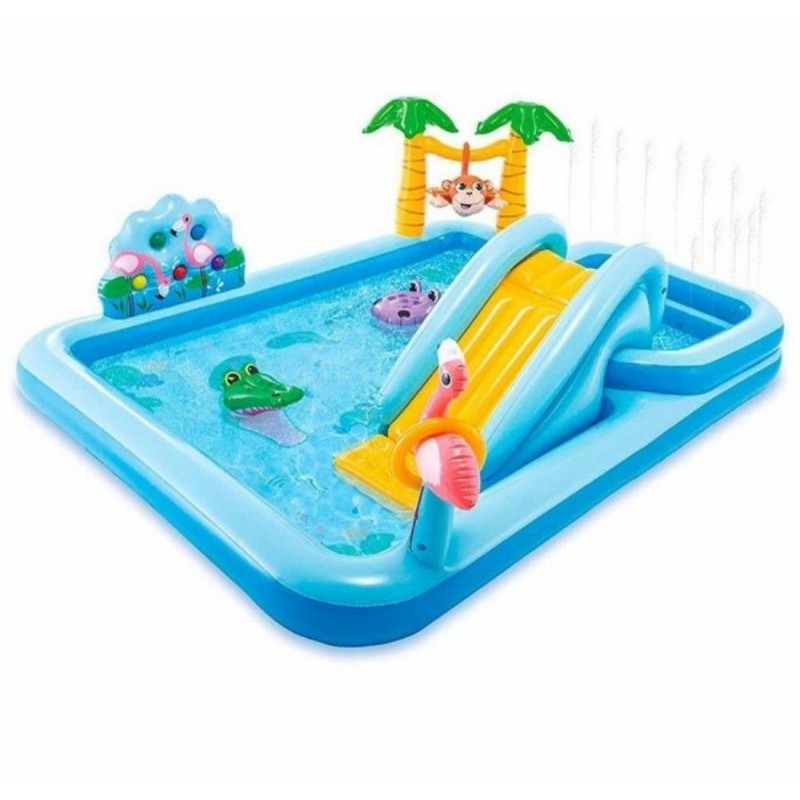 Intex Kolam Karet / Intex 57161 Kolam Renang Perosotan Jungle