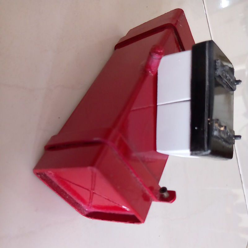 Tangki + accu miniatur truk