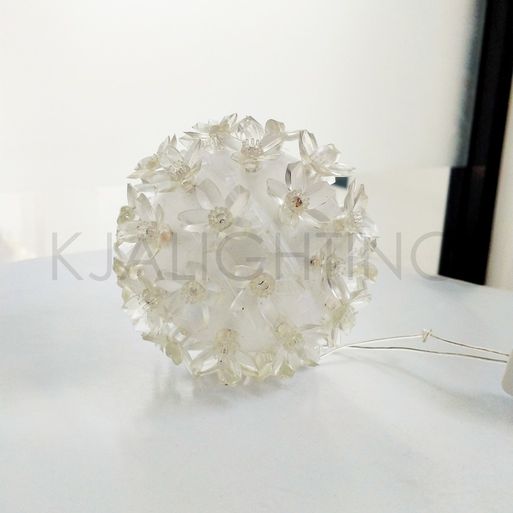 LAMPU TUMBL LAMPU KAMAR LAMPU NATAL BOLA FLOWER