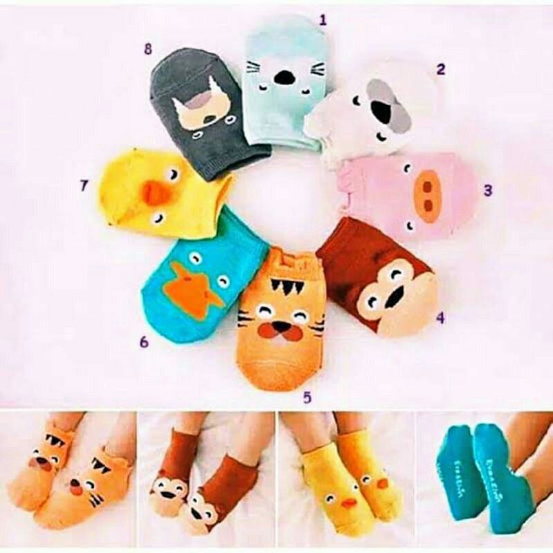 Kaos kaki Prewalker Sheep Boneka kaos kaki anak anti slip kaos kaki baby murah kaos kaki boneka