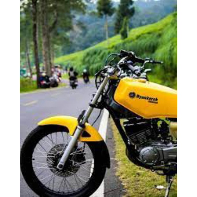 STIKER MOTOR RX KING TULISAN BYANKEROK JALANAN VIRAL PARIASI MOTOR KREN KEKINIAN