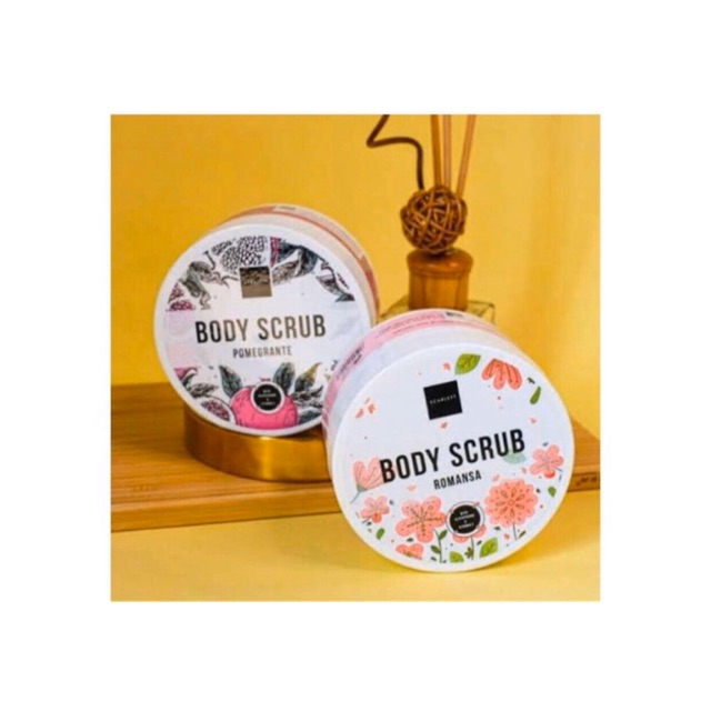 Scarlet body scrub // LULUR MANDI SCARLETT / SCARLET BODY SCRUB - LULUR SCARLET