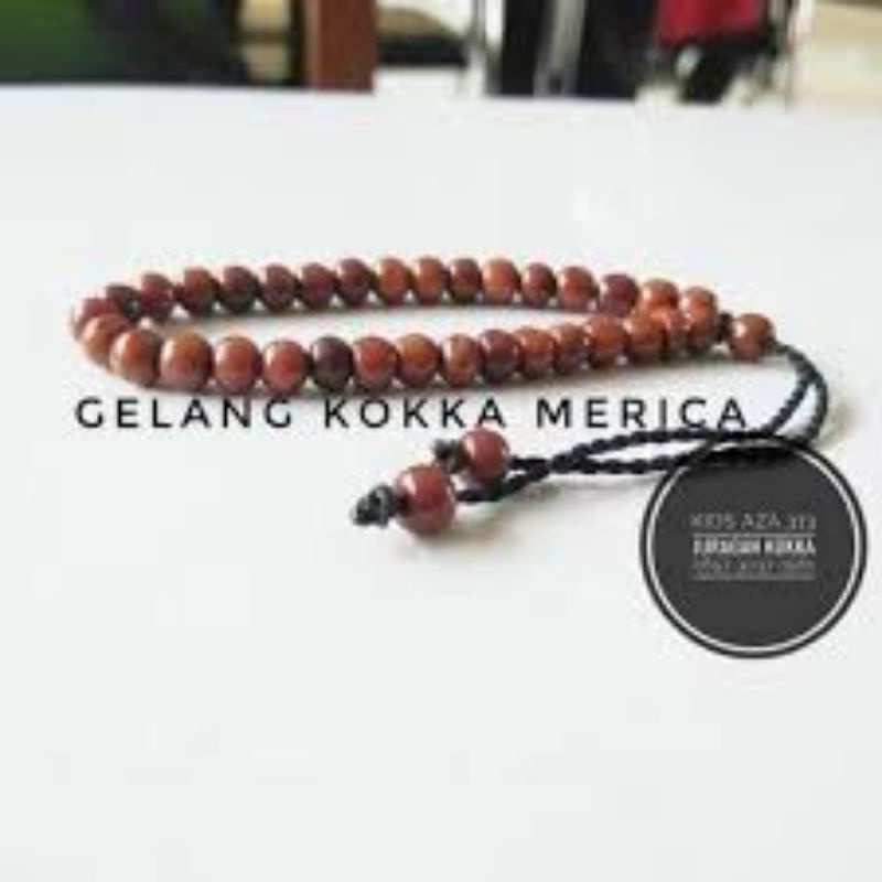 gelang &amp; tasbih kaukkah kaukkah / motif merica 33 butir