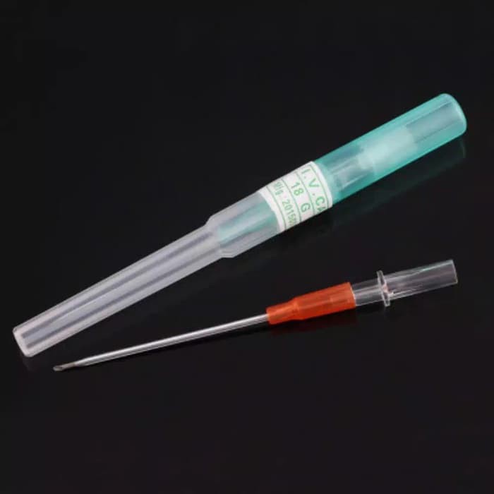 TBI Jarum Piercing Needle Catheter Steril Tindik Anting Perut 12 14 16 18g