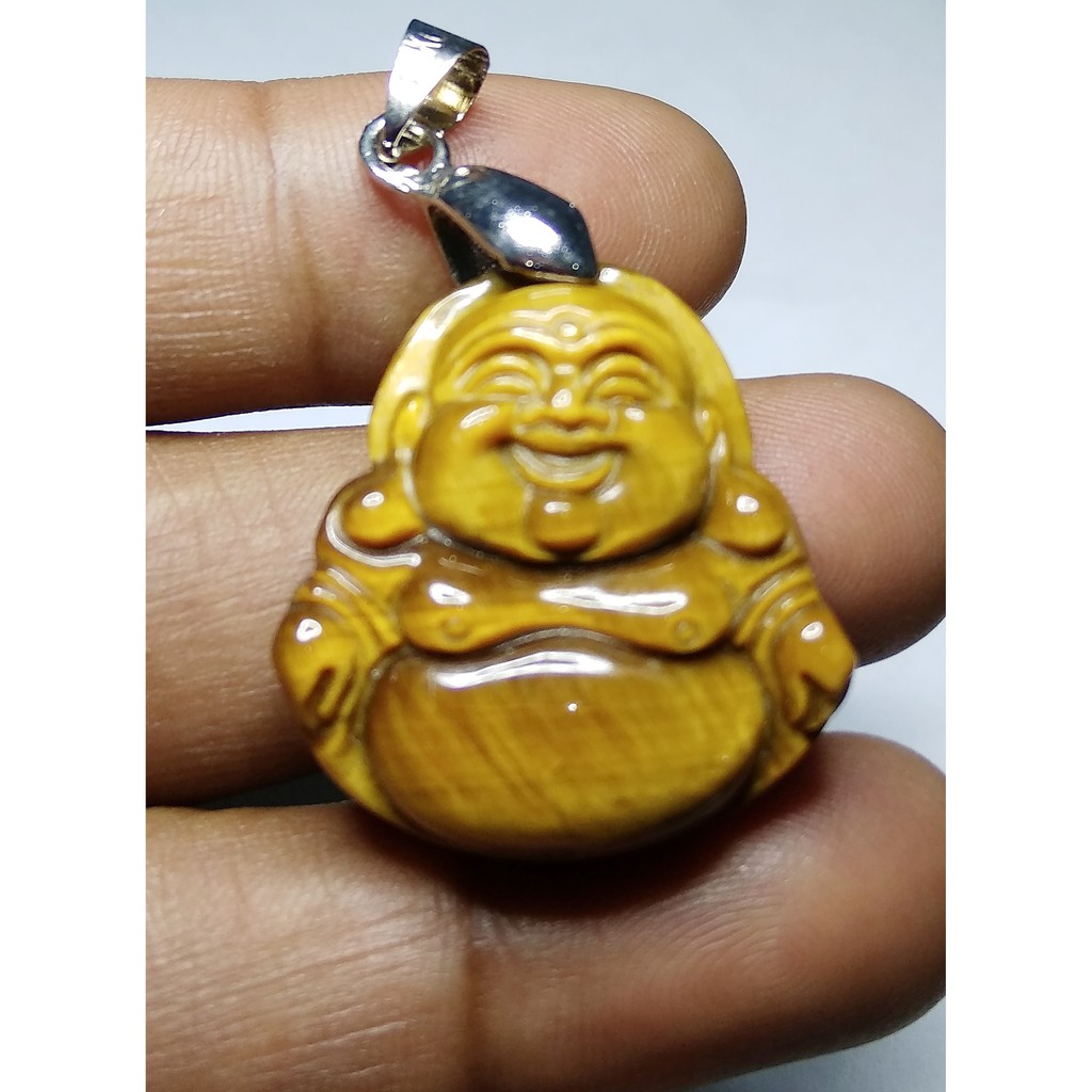 liontin batu akik biduri sepah batu asli