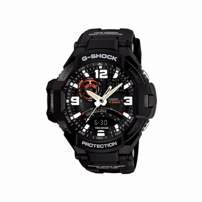 Original Jam Tangan Pria Merk Casio Gshock Type GA 1000 / GA1000 ORI BM Free ye Premium Kekinian