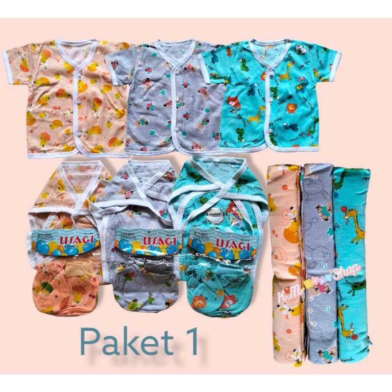 Usagi Paket Perlengkapan Bayi Baru Lahir