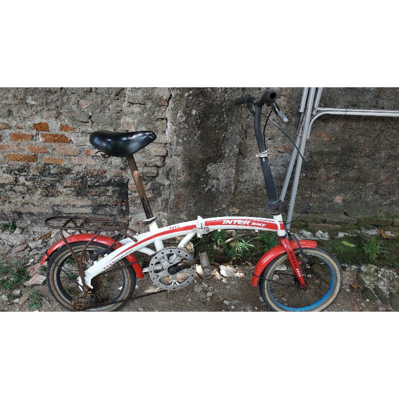 sepeda lipat second seli bekas speda lipat bekas interbike uk 16