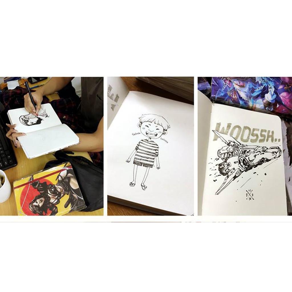 Sketch Book Hard Cover by Caravan Studio