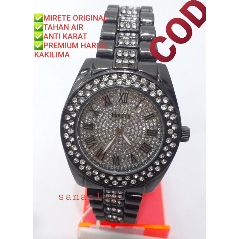 Pekanbaru Riau JAM TANGAN WANITA ORIGINAL MIRETE 100% Terlaris terpopuler harga kakilima