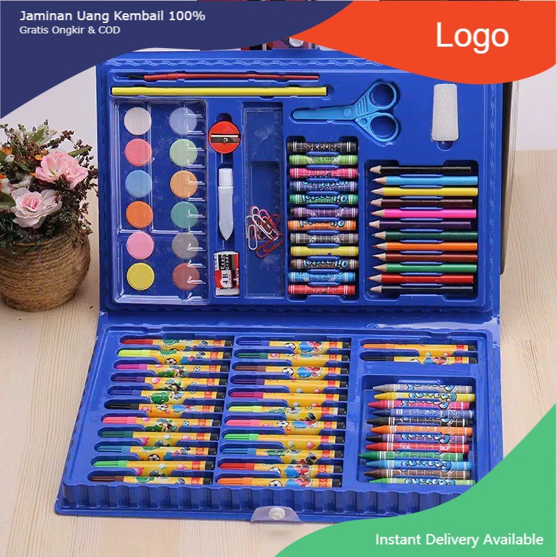 

Crayon Anak Set 86pcs / Krayon Mewarnai Anak 86pcs / Pensil Warna Set 86pcs M