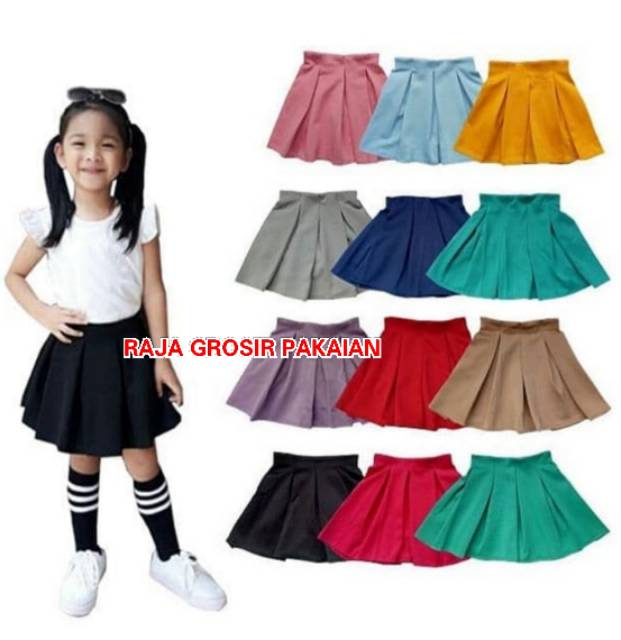 Bubble Skirt| Rok Rempel Anak Scuba Premium