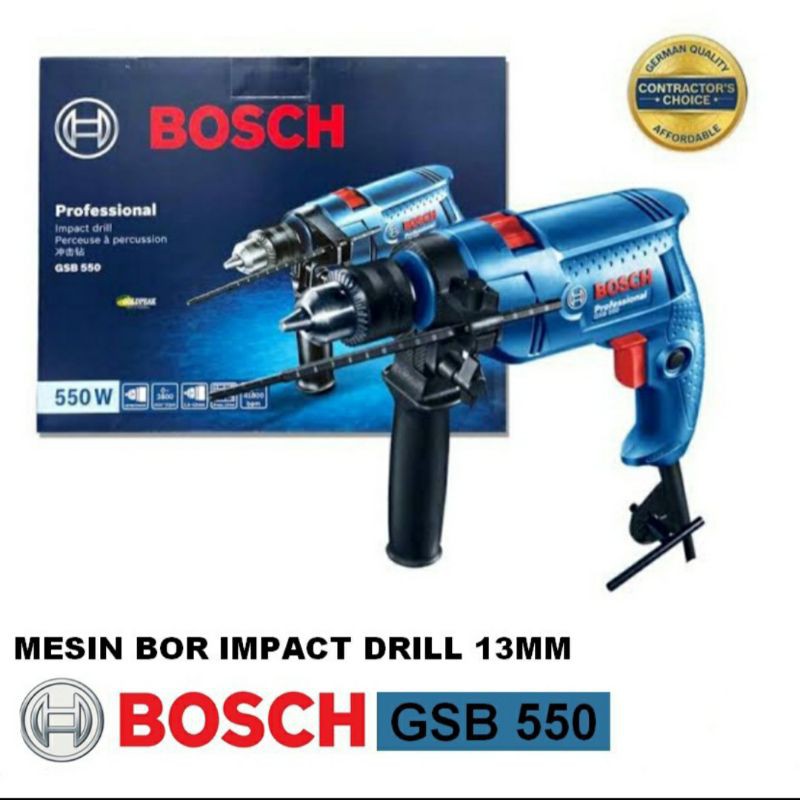 Bor 13mm BOSCH GSB 550