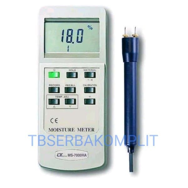Alat Ukur Kelembaban Kadar Air Kayu Lutron MS-7000HA Wood Moisture