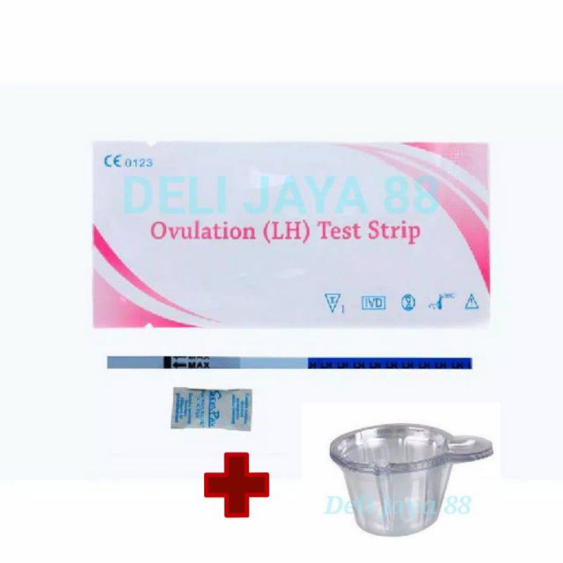 Jual Ovulation LH test strip tes ovulasi ovutest tes masa subur alat tes kesuburan alat test