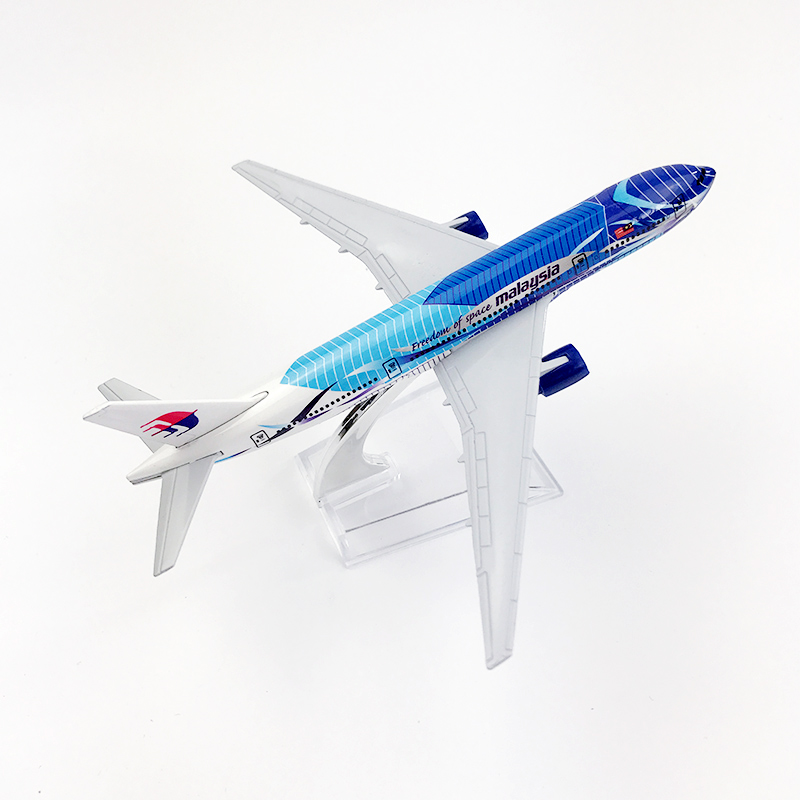 Miniatur Diecast Pesawat Terbang Malaysia Airlines Seawave Boeing 777 B777 Bahan Metal 16CM Untuk Koleksi