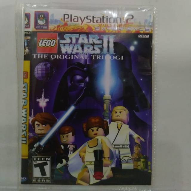 CD DVD KASET PS2 LEGO STAR WARS II THE ORIGIN TRILOGI