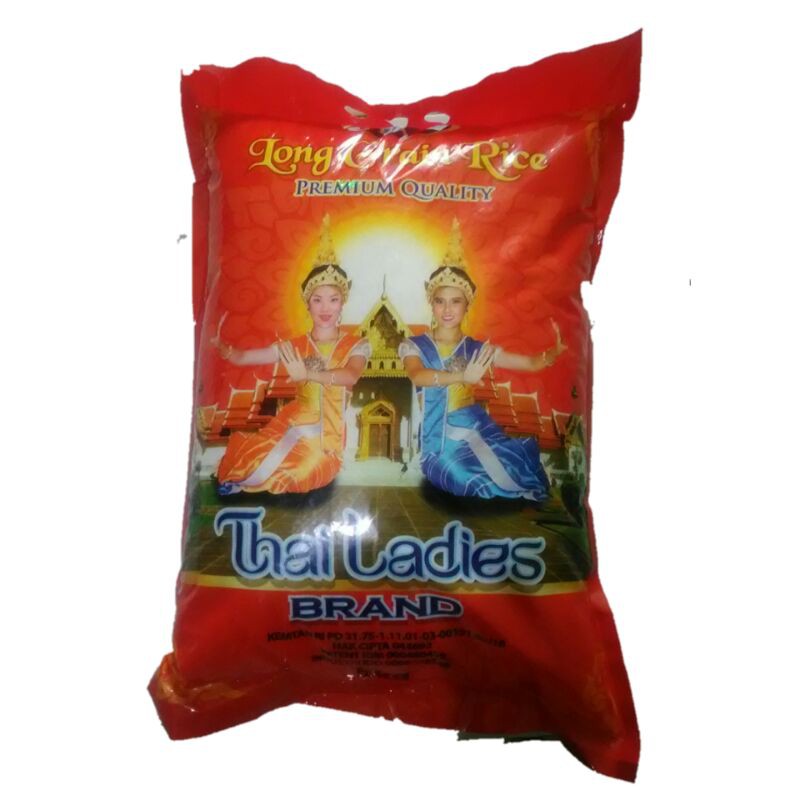 

AAA Thai Ladies Brand Premium Beras 5 Kg - Long Grain Rice Putri Menari