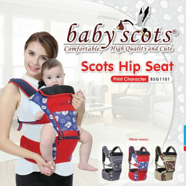 SCOTS Gendongan bayi Hipseat seri Charakter