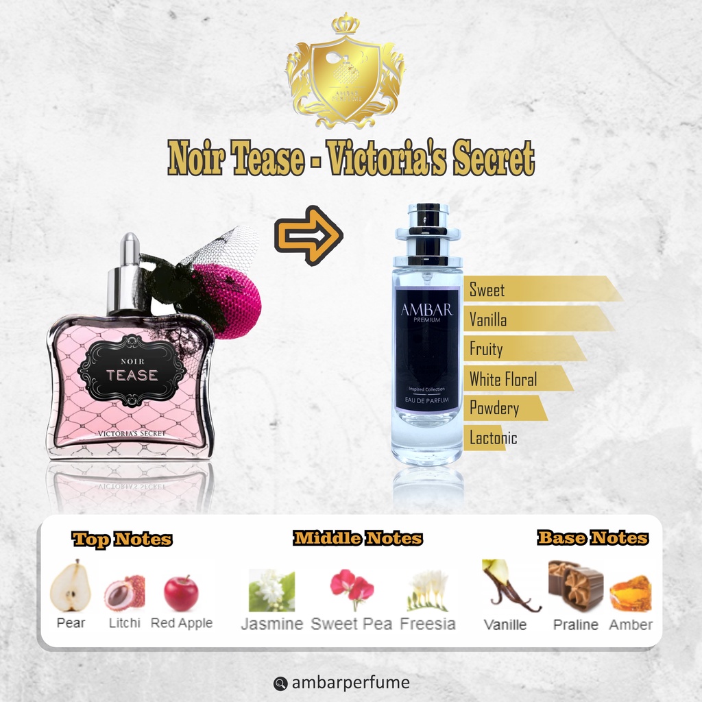 Parfum Wanita Vs. NOIR TEASE - parfume cewek