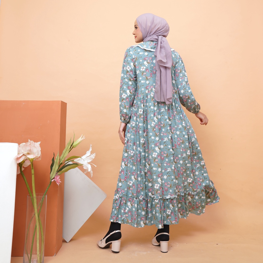 Irish midi dress rayon premium / sabine dress looklike haideeorlin