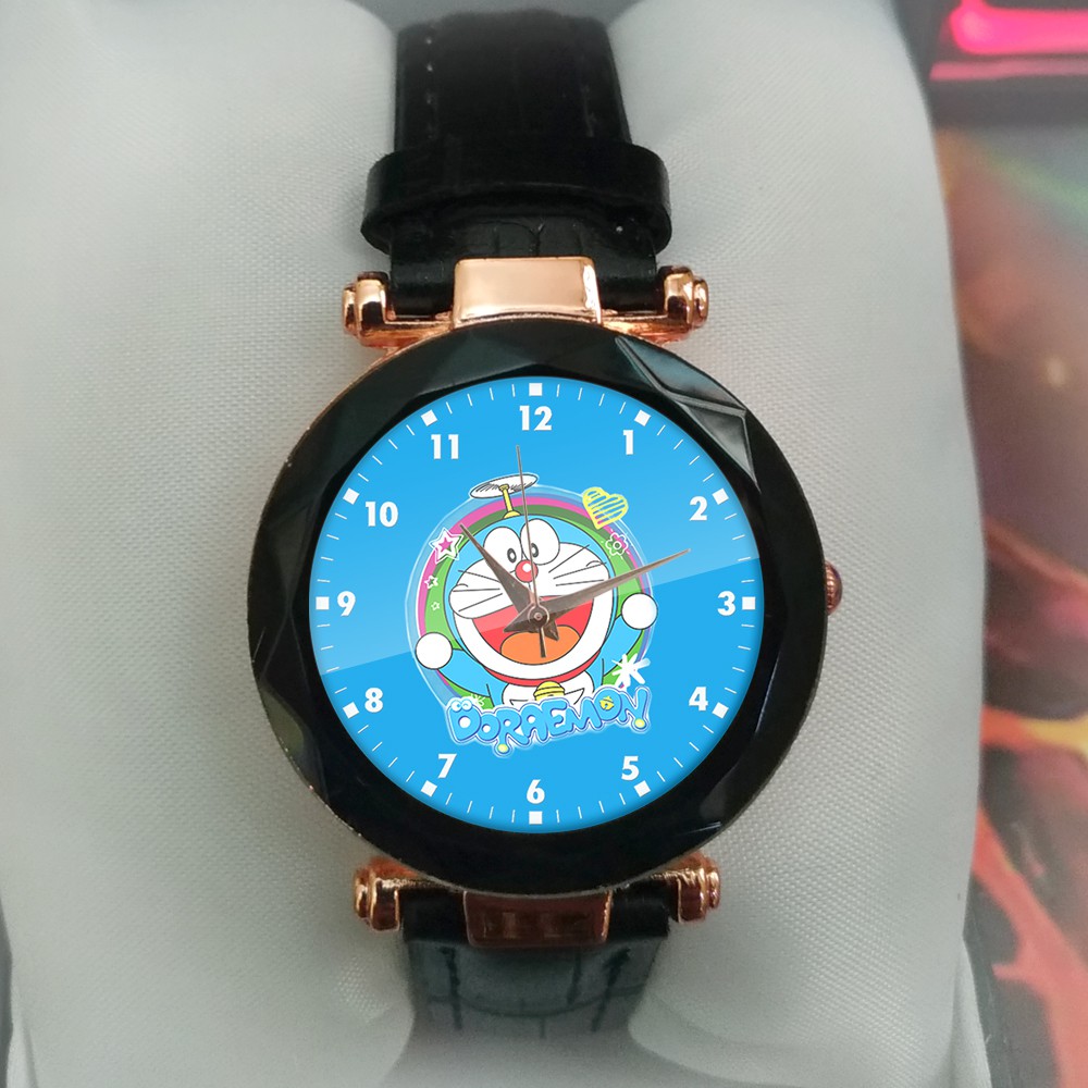 Jam Tangan Wanita Doraemon Custom