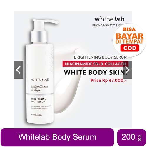 [FREE GIFT] Whitelab Brightening Body Serum 200GR