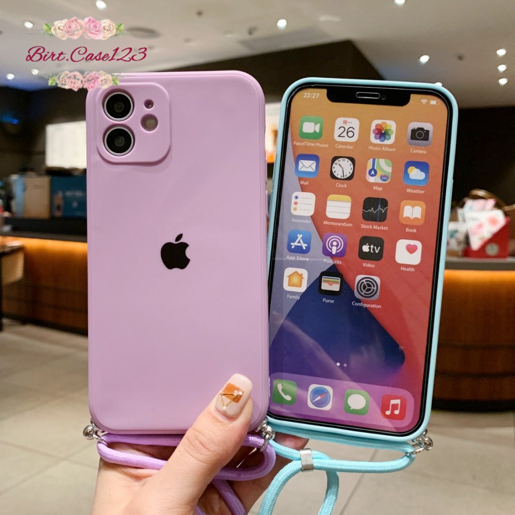 Softcase Slingcase Original Silikon Pelindung Kamera i phonee 6 6+ 7 7+ 8 8+ Se Bc5820