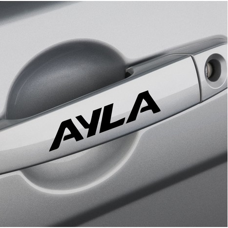 Stiker Handle Pintu Mobil Daihatsu Ayla Car Sticker