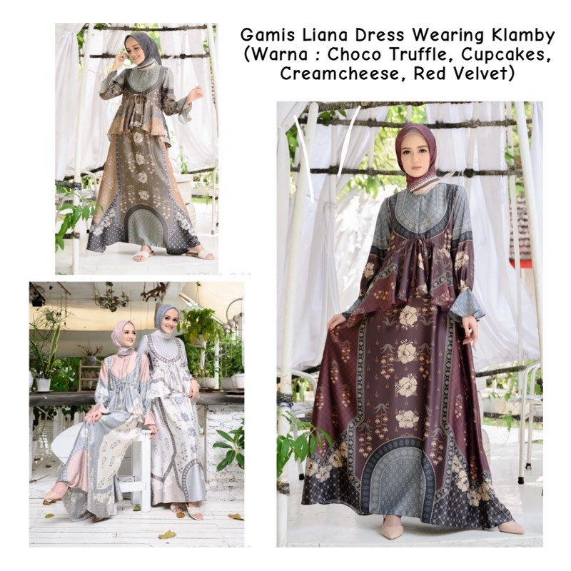 Liana Dress Wearing Klamby