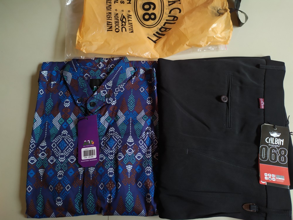 Dgm Fashion   Fashion Kemeja Batik Pria Lengan Pendek Torpedo/kemeja Tribal 6124