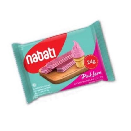 

Wafer Nabati Pink Lava 39gr