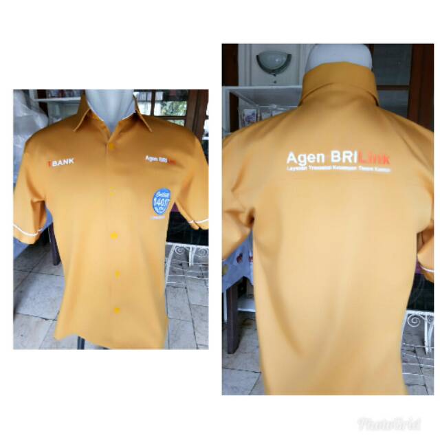 Kemeja Agen Brilink BRI