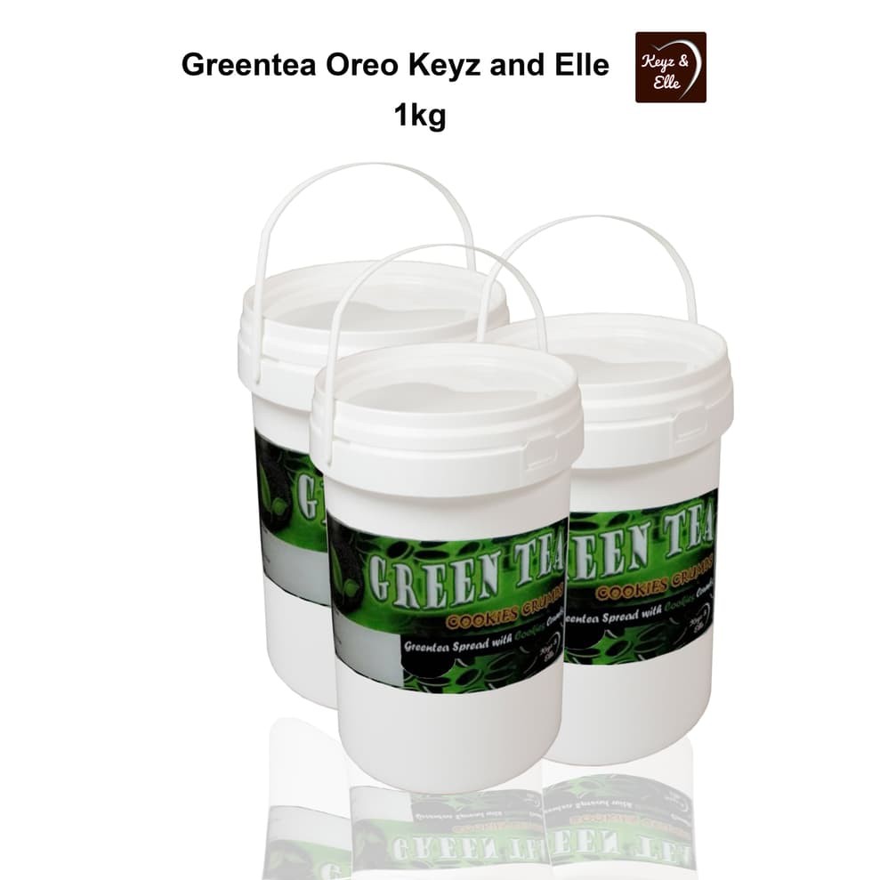 

Selai Greentea Keyz and elle dengan bubuk cookies 1kg