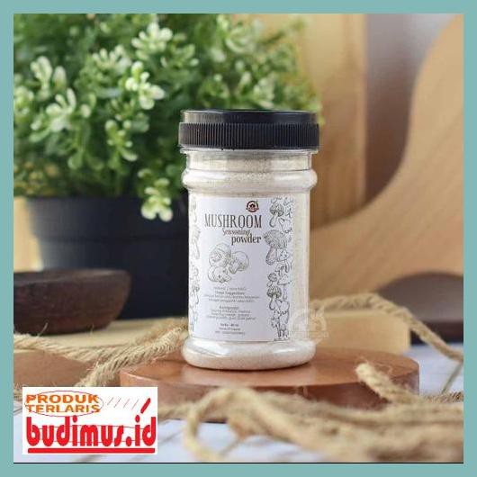 

33Wr4Y5- Natural Mushroom Seasoning Powder ( Kaldu Jamur ) 80 Gr 66R78T87-