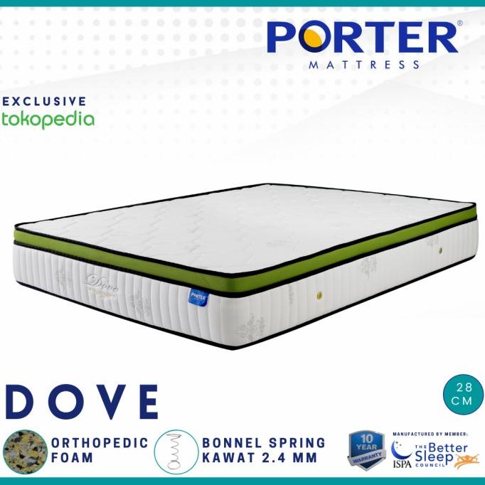 Kasur Springbed Orthopedic PORTER - Dove