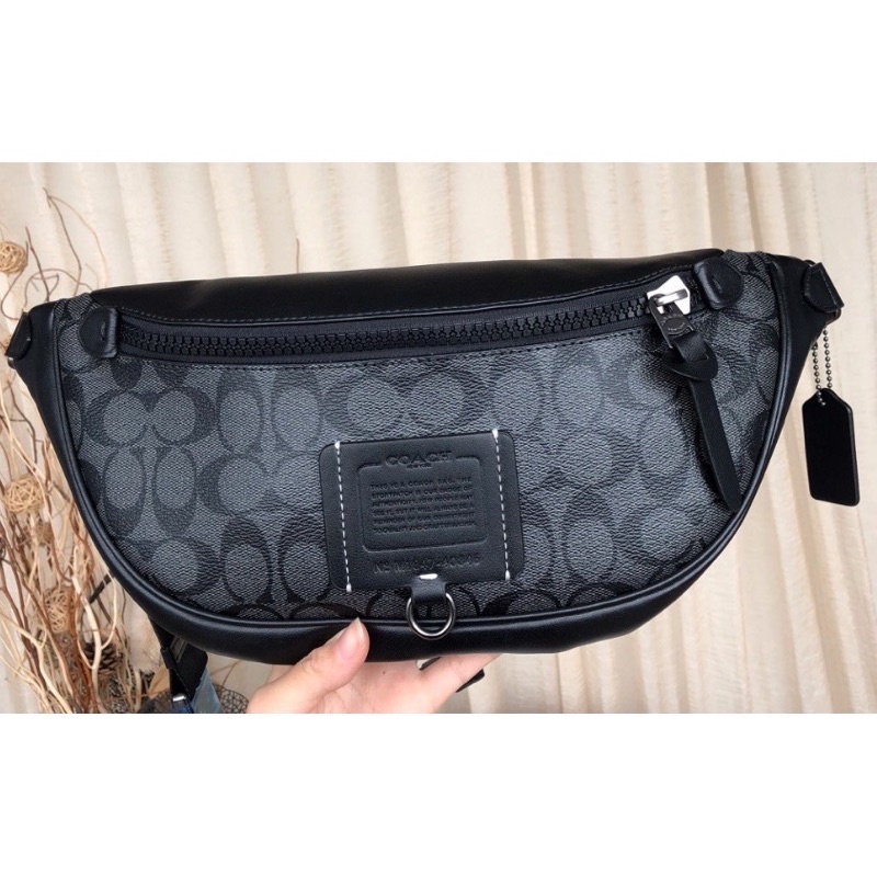 Coach Waistbag pria dan wanita Coach mirror import tas selempang pria slempang wanita