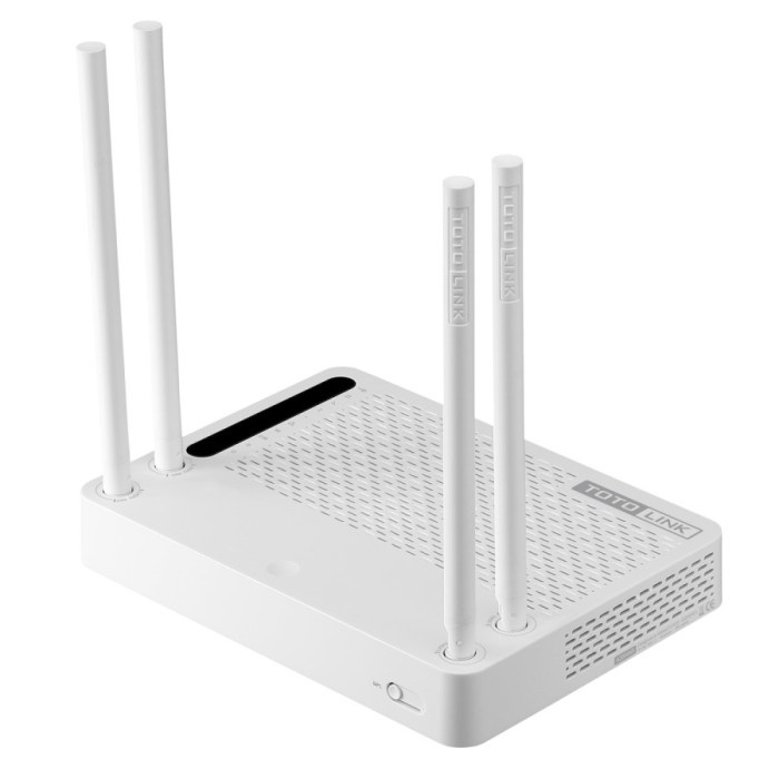 Totolink Router Wireless Dual Band 1.2Gbps with USB Port - TOTOLINK A2004NS