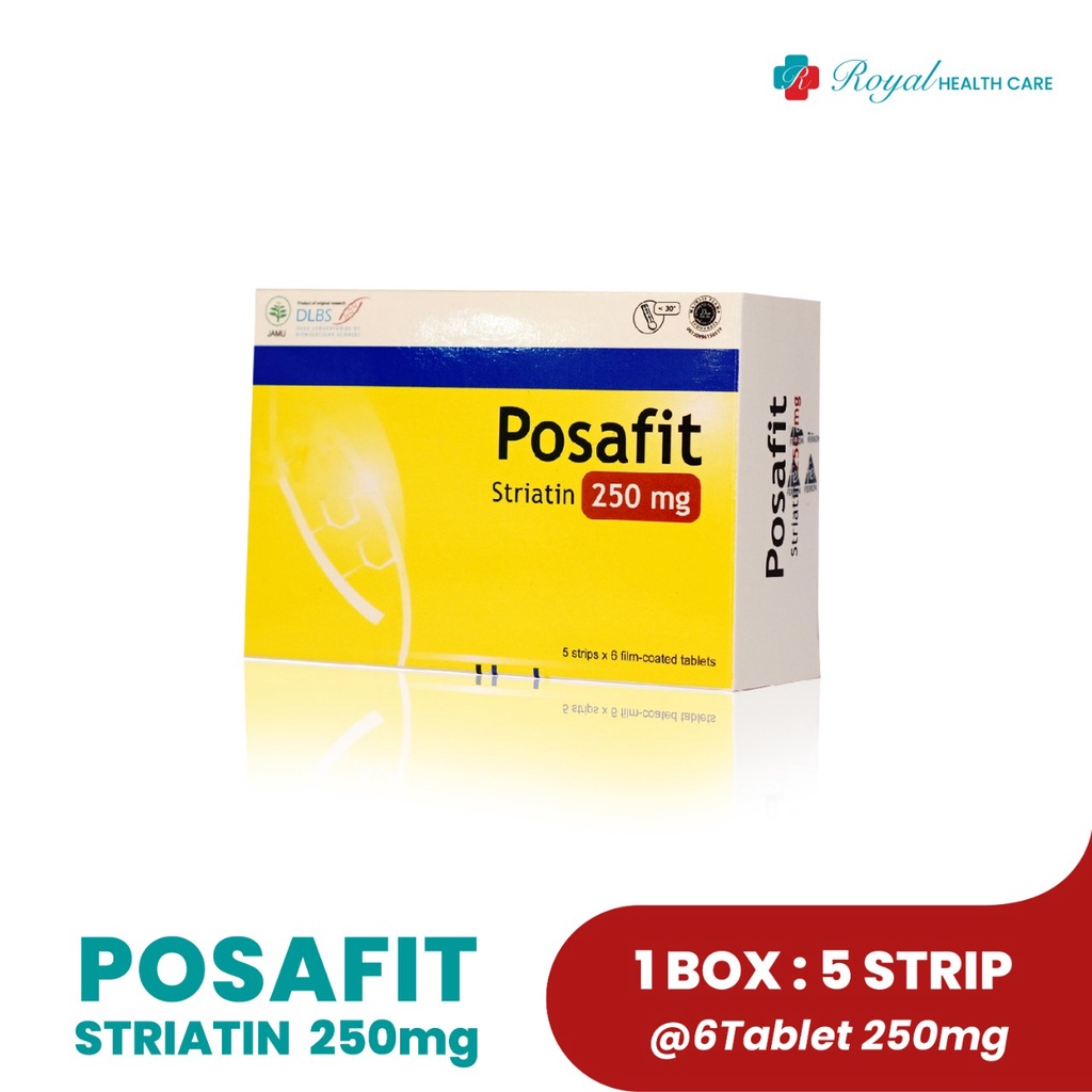 POSAFIT STRIP 6 TABLET Meningkatkan Albumin Darah &amp; Penyembuhan Luka