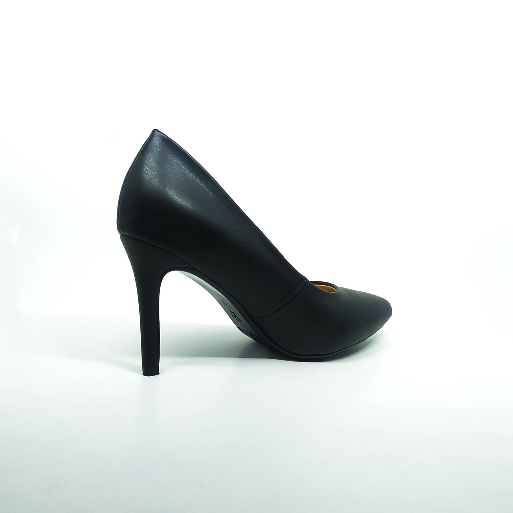 Workswell Sepatu  Kerja Wanita High Heels 9cm Kode 648 Hitam dove