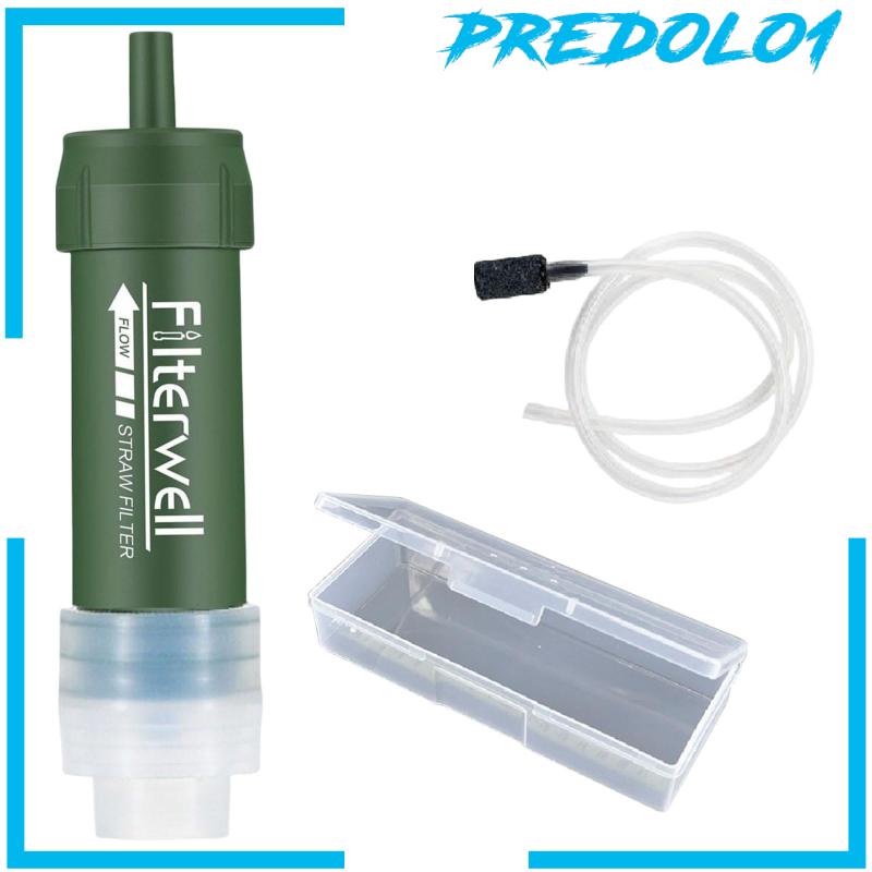 Water Filter Straw Camping Survival Purifier Drinking Travel Emergency Kits