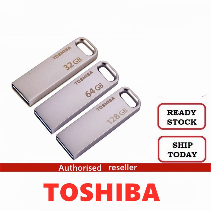 TOSHIBA USB Flash Drive Pendrive 128G USB 3.0 Metal Waterproof