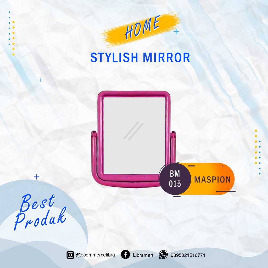 MASPION Cermin Dandan MIrror Stylish BM 015