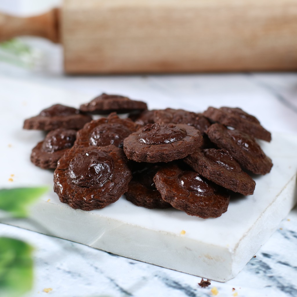 

Double Chocolate | Double Cokelat | Dark Chocolate | Kue Kering | Cookies | Snack