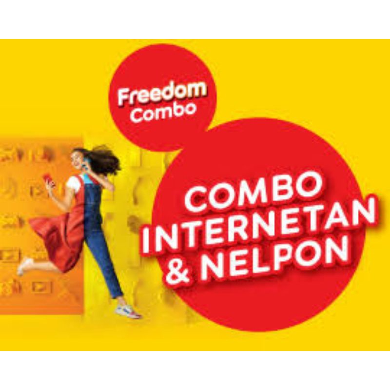 ISI ULANG KUOTA, PAKET DATA INTERNET INDOSAT FREEDOM COMBO
