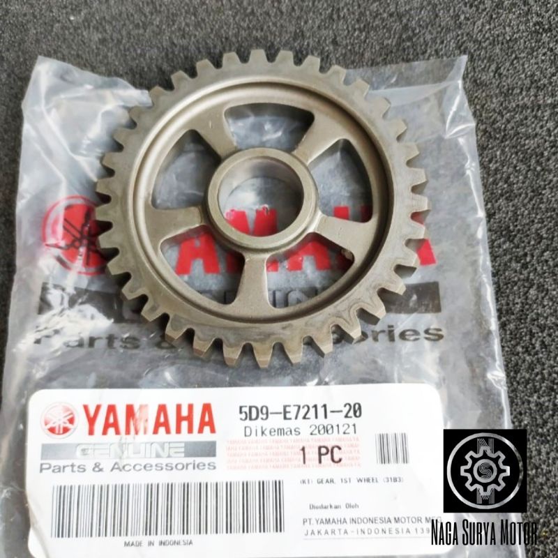 Gear gir 1st Wheel Rasio Vega ZR Jupiter Z 115 5D9-E7211-20 ORI YGP