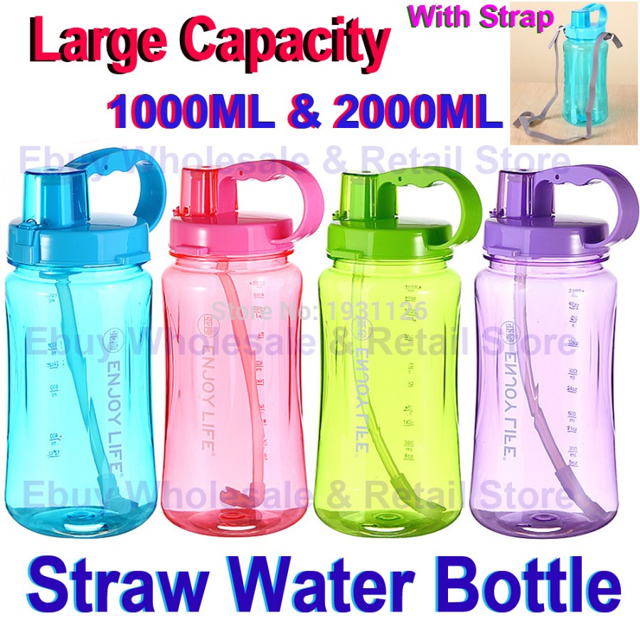 Botol Minum Enjoy Life 2 Liter / Original FREE Tali Besar 2.000ML B019